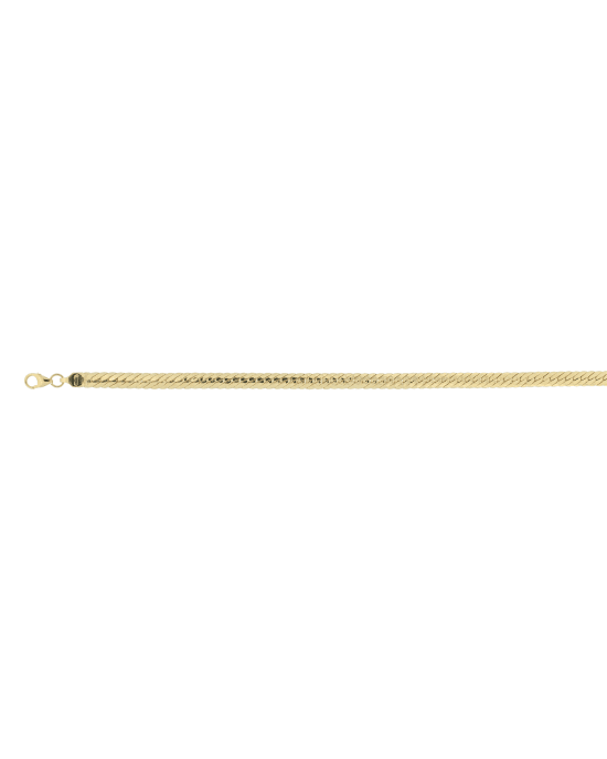 9CT Y/G HERRINGBONE 4.20m/45cm